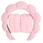 Soft Plush Skincare Headband & Wristband Set