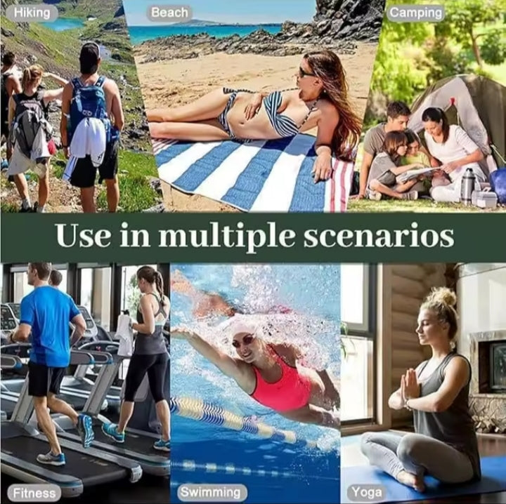 MagTowel — Magnetic Beach Towel