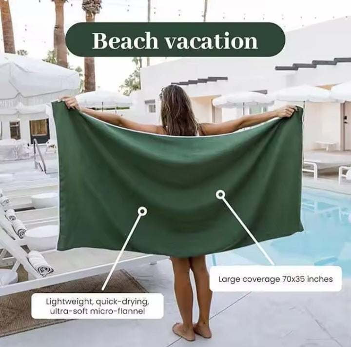 MagTowel — Magnetic Beach Towel