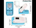 Postage stamp puncher